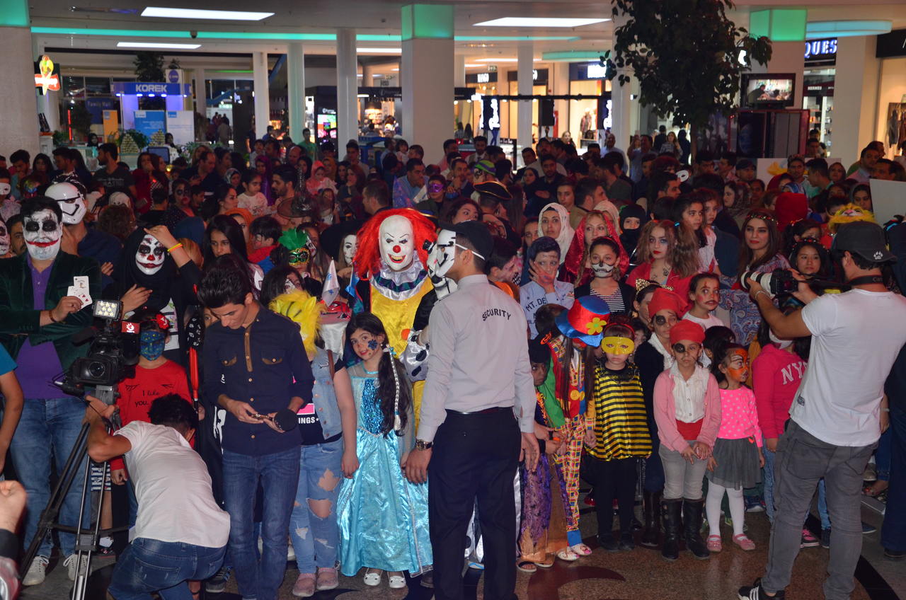 Halloween in Erbil, the capital of the Kurdistan Region, Oct. 31, 2016. (Photo: Kurdistan24)